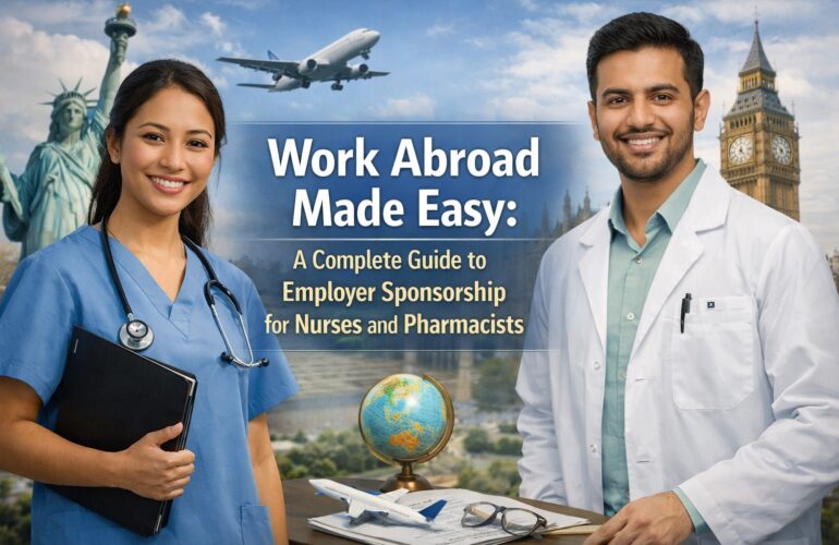 Work Abroad Made Easy: A Complete Guide to Employer Sponsorship for Nurses and Pharmacists